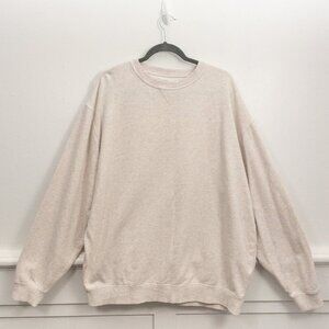 R.M. Williams Organic Cotton Crewneck Sweatshirt – Heather Marle Size XL